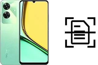 Dokument auf einem Realme C61 scannen