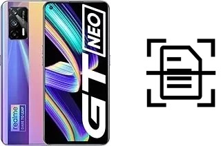 Dokument auf einem Realme GT Neo scannen