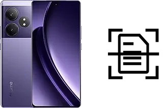 Dokument auf einem Realme GT Neo6 scannen