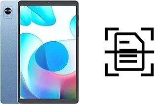 Dokument auf einem Realme Pad Mini scannen