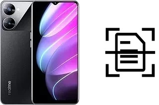 Dokument auf einem Realme V30 scannen