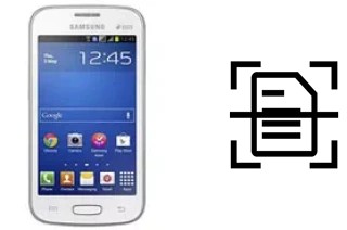 Dokument auf einem Samsung Galaxy Star Pro S7260 scannen