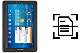 Dokument auf einem Samsung Galaxy Tab 7.7 LTE I815 scannen