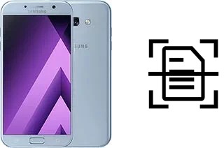 Dokument auf einem Samsung Galaxy A7 (2017) scannen