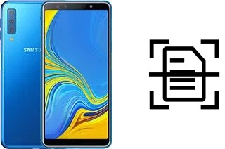 Dokument auf einem Samsung Galaxy A7 (2018) scannen