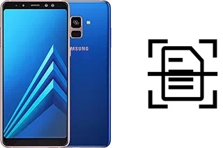 Dokument auf einem Samsung Galaxy A8+ (2018) scannen