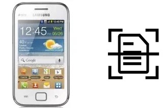 Dokument auf einem Samsung Galaxy Ace Duos S6802 scannen