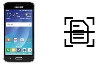 Dokument auf einem Samsung Galaxy Amp 2 scannen