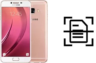 Dokument auf einem Samsung Galaxy C5 scannen