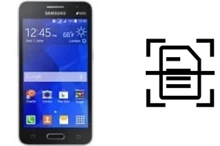 Dokument auf einem Samsung Galaxy Core 2 Duos scannen