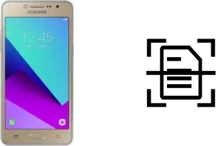 Dokument auf einem Samsung Galaxy J2 Ace scannen