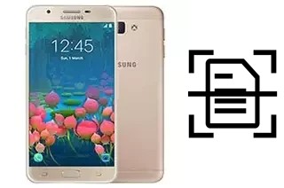 Dokument auf einem Samsung Galaxy J5 Prime (2017) scannen