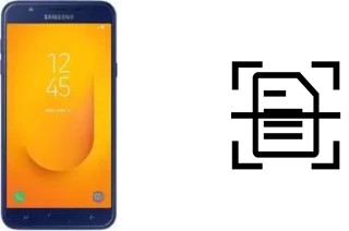 Dokument auf einem Samsung Galaxy J7 Duo (2018) scannen