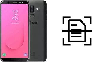 Dokument auf einem Samsung Galaxy J8 scannen