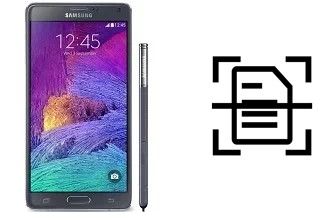 Dokument auf einem Samsung Galaxy Note 4 scannen