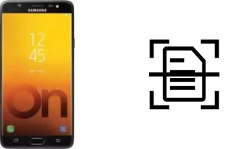 Dokument auf einem Samsung Galaxy On Max scannen
