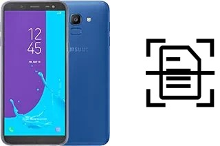 Dokument auf einem Samsung Galaxy On6 scannen