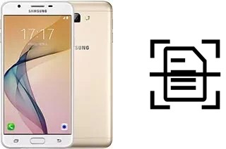 Dokument auf einem Samsung Galaxy On7 (2016) scannen