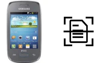 Dokument auf einem Samsung Galaxy Pocket Neo S5310 scannen