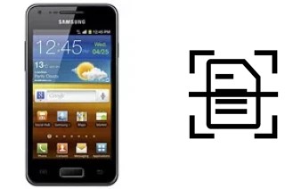 Dokument auf einem Samsung I9070 Galaxy S Advance scannen