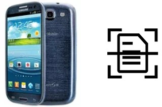 Dokument auf einem Samsung Galaxy S III T999 scannen