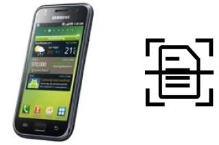 Dokument auf einem Samsung I9000 Galaxy S scannen