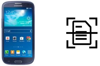 Dokument auf einem Samsung Galaxy S3 Neo+ scannen