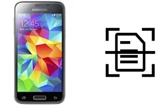 Dokument auf einem Samsung Galaxy S5 mini Duos scannen