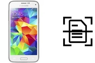 Dokument auf einem Samsung Galaxy S5 mini scannen