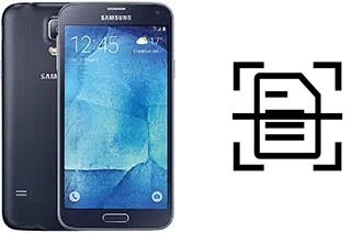 Dokument auf einem Samsung Galaxy S5 Neo scannen