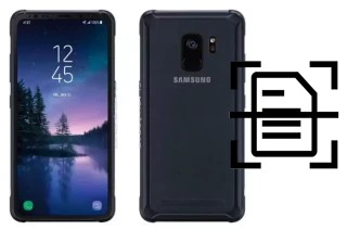 Dokument auf einem Samsung Galaxy S9 Active scannen