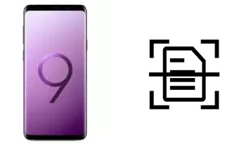 Dokument auf einem Samsung Galaxy S9 Exynos scannen