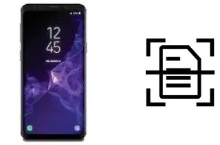 Dokument auf einem Samsung Galaxy S9+ SD845 scannen