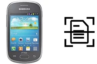 Dokument auf einem Samsung Galaxy Star Trios S5283 scannen