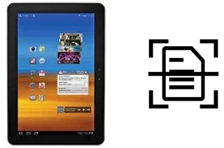 Dokument auf einem Samsung Galaxy Tab 10.1 LTE I905 scannen