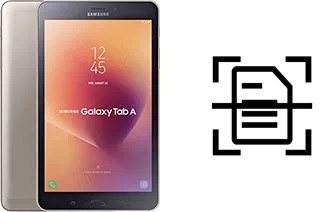 Dokument auf einem Samsung Galaxy Tab A 8.0 (2017) scannen