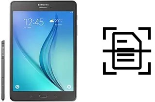 Dokument auf einem Samsung Galaxy Tab A 8.0 & S Pen (2015) scannen