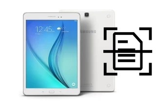 Dokument auf einem Samsung Galaxy Tab A 9.7 scannen