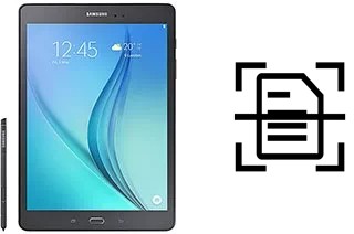 Dokument auf einem Samsung Galaxy Tab A & S Pen scannen