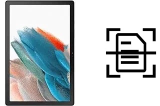 Dokument auf einem Samsung Galaxy Tab A8 10.5 (2021) scannen