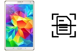 Dokument auf einem Samsung Galaxy Tab S 8.4 LTE scannen