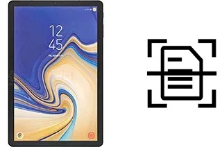 Dokument auf einem Samsung Galaxy Tab S4 10.5 scannen