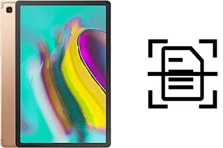 Dokument auf einem Samsung Galaxy Tab S5e scannen