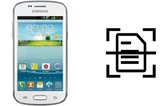 Dokument auf einem Samsung Galaxy Trend II Duos S7572 scannen