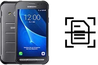 Dokument auf einem Samsung Galaxy Xcover 3 G389F scannen