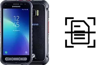 Dokument auf einem Samsung Galaxy Xcover FieldPro scannen