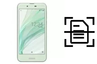 Dokument auf einem Sharp Aquos Sense scannen