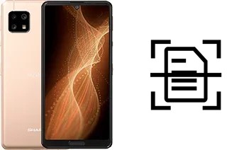 Dokument auf einem Sharp Aquos sense5G scannen