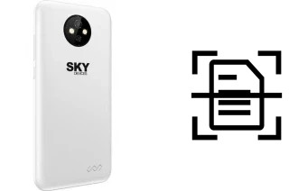 Dokument auf einem Sky-Devices Elite J55 scannen