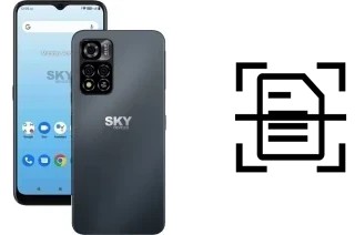 Dokument auf einem Sky-Devices Elite MAX scannen